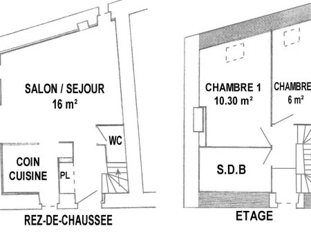 Charmante Maison Rénovée à 500m de la Mer avec Jardin, 2 Chambres, Parking Gratuit - Photo 12