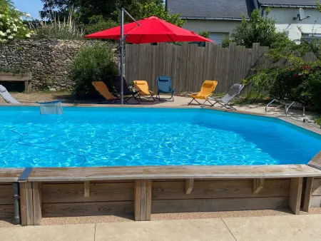 Maison de Campagne Spacieuse avec Piscine Privée et Jardin Clos - Photo 12