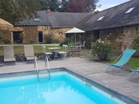 Havre de paix avec piscine chauffée, jardin arboré et activités pour tous - Photo 14