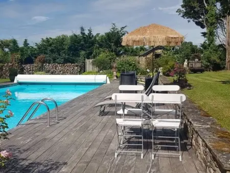 Havre de paix avec piscine chauffée, jardin arboré et activités pour tous - Photo 15