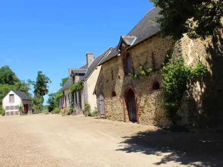 Charme du XVIIe avec grand terrain clos, dépendances restaurées, jardin, garage fermé et équipements divers - Photo 10