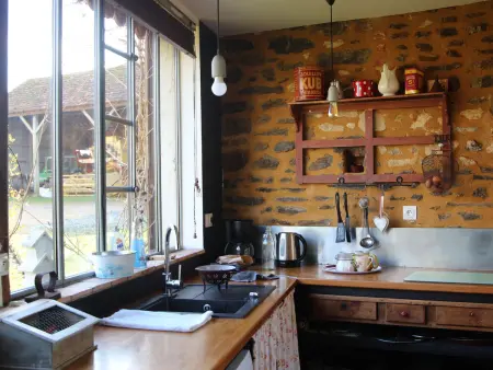 Maison de campagne bucolique près du Mans, Gite 7 personnes à Louplande - Photo 12