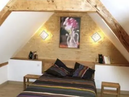Gîte charmant avec piscine chauffée, tennis et jardin près de Beaumont-sur-Sarthe - Photo 4
