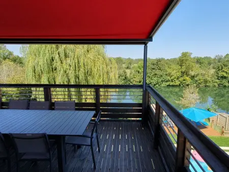 Gîte familial avec piscine privative chauffée, terrasse sur le Loir et proche du Zoo de La Flèche - Photo 5