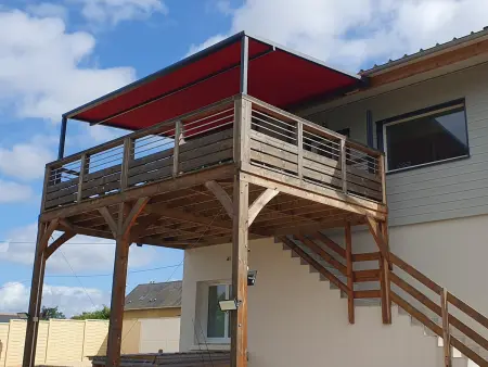 Gîte familial avec piscine privative chauffée, terrasse sur le Loir et proche du Zoo de La Flèche - Photo 11