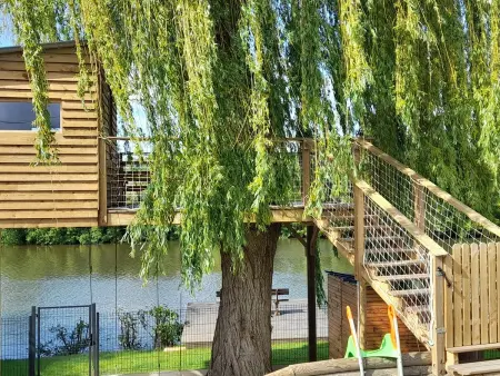 Gîte familial avec piscine privative chauffée, terrasse sur le Loir et proche du Zoo de La Flèche - Photo 13