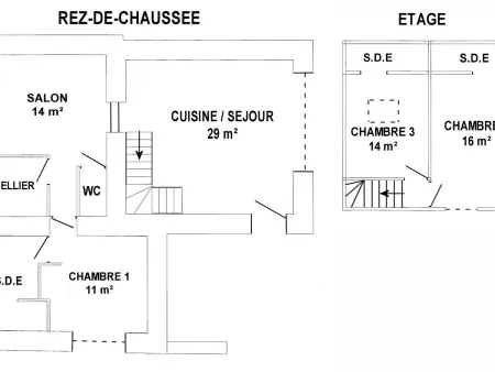 Maison calme, rénovée, proche Clisson – 3 chambres, terrasses, jardin, pétanque, stationnement privé - Photo 13