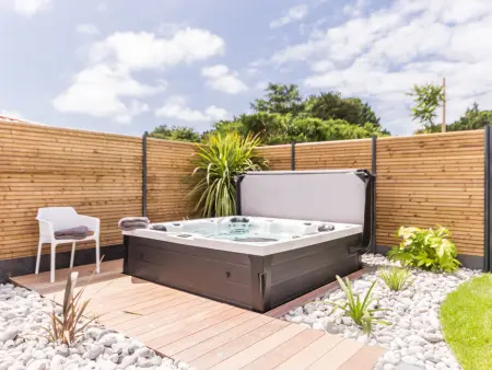 Gîtes avec piscine chauffée proche plage. Jardin, spa, BBQ, Wifi. Ch. bébé incluse - Photo 10