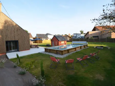 Maison familiale avec piscine chauffée, salle de jeux et grand jardin - 5 chambres, 15 couchages - Photo 34