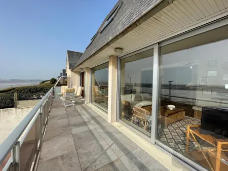 Villa bord de mer avec jardin et Wifi gratuit, Maison 10 personnes à Saint Pair sur Mer - Photo 4