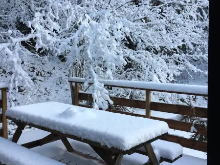 Chalet cosy proche de Gérardmer et Colmar - Nature, WIFI, 2 chambres, terrasse, garage - Photo 11