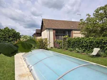 Charmante maison avec piscine chauffée, cour fermée, proche Dreux et Chartres - Photo 13