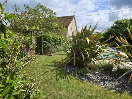 Charmante maison avec piscine chauffée, cour fermée, proche Dreux et Chartres - Photo 17