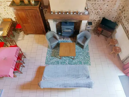 Gîte chaleureux dans un ancien corps de ferme avec wifi, cheminée et grand jardin à Châteaudun - Photo 15