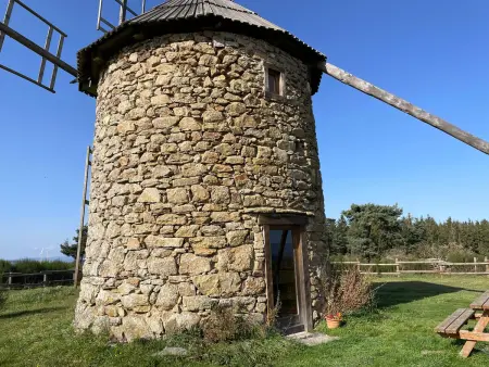 Moulin à vent restauré avec vue sur la campagne - Photo 6
