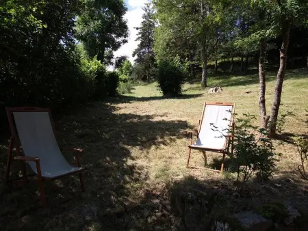 Maison familiale avec terrasse, grand terrain et proche de la rivière - Alleyras, 6 pers. - Photo 13
