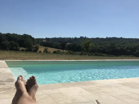 Maison de campagne avec piscine, tennis privé et WIFI - Photo 2