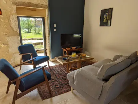 Maison de campagne avec piscine, tennis privé et WIFI - Photo 9