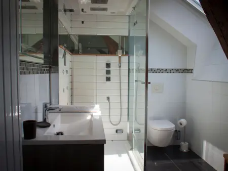 Gîte spacieux avec piscine chauffée, wifi et tennis au bord de la Loire - Photo 27