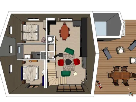 Maison de campagne éco-construite, spa, proche Nancy, tout confort, petit-déjeuner inclus - Photo 18