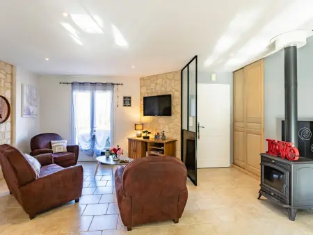 Maison en pierre avec piscine près de Sarlat, Gite 6 personnes à Saint Cybranet - Photo 2