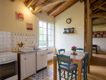 Maison isolée avec jardin et animaux acceptés, Gite 4 personnes à Paunat - Photo 5