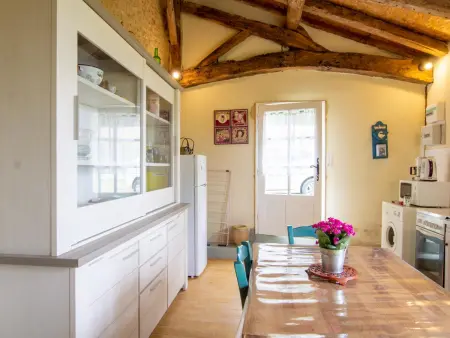 Maison isolée avec jardin et animaux acceptés, Gite 4 personnes à Paunat - Photo 6