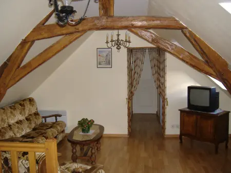 Ancien corps de ferme restauré avec jardin clos, proche A11, 3 chambres, barbecue, calme garanti - Photo 6