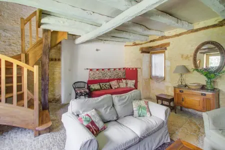 Ferme Sarlat, Agréable maison de vacances avec piscine privée - Photo 10