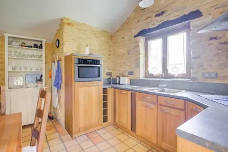 Ferme Sarlat, Agréable maison de vacances avec piscine privée - Photo 14
