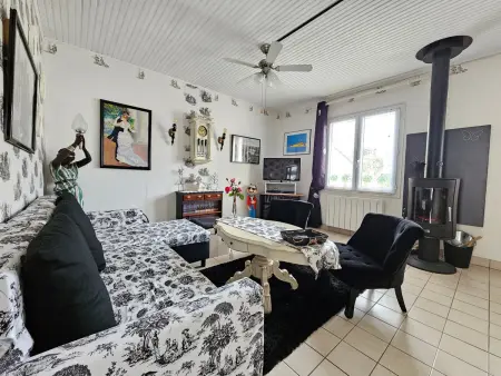 Maison confortable avec véranda et jardin, 4 pers, animaux sur demande - Photo 3