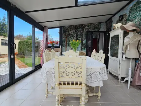 Maison confortable avec véranda et jardin, 4 pers, animaux sur demande - Photo 11