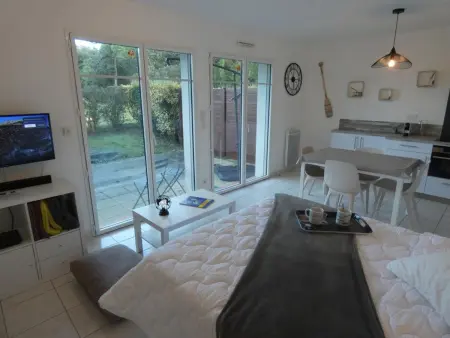 Maison à Notre-Dame-de-Monts avec piscine, wifi et parking, 4 personnes - Photo 15