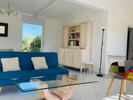 Villa 4 pièces, 7 couchages, proche plage, terrasse, jardin, parking, Wi-Fi - Photo 14