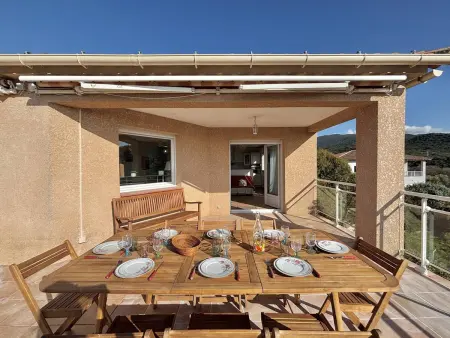 Villa 4 pièces avec climatisation à Porticcio, à 750m de la plage, internet inclus - Photo 19