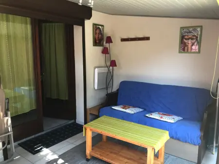 Pavillon avec piscine commune et jardin à 800m de la plage - Photo 5