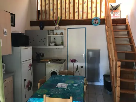 Pavillon avec piscine commune et jardin à 800m de la plage - Photo 7