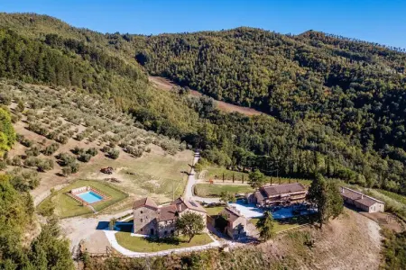 Borgo Macereto, Maison de vacances à Dicomano avec piscine privée - Photo 31