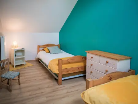 Longère rénovée avec charme, 5 chambres, grand jardin, proche du village, idéale pour 15 pers. - Photo 32