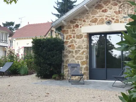 Gîte de Charme à Senlisse: Confort Haut de Gamme, Parc Arboré, Cheminée, Wifi Gratuit, Proche Châteaux - Photo 35
