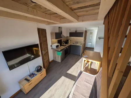 Duplex 4 pers. à Arêches-Beaufort, piscine, balcon sud, centre village - Photo 9