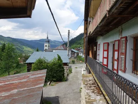 Appart spacieux dans chalet traditionnel avec balcon pour 5 pers. à Arêches-Beaufort - Photo 13
