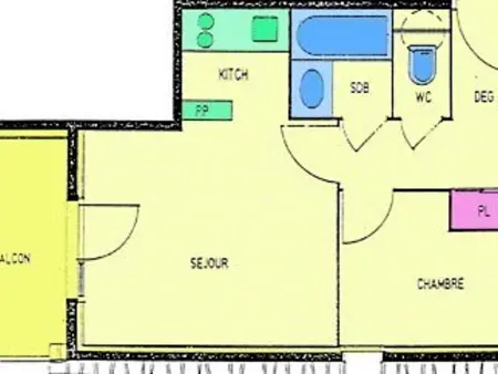 Charmant appart rénové 4 pers, balcon sud, plein centre, proche ski et piscine! - Photo 12