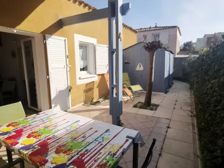 Villa rénovée climatisée avec piscine et parking proche mer - Photo 23