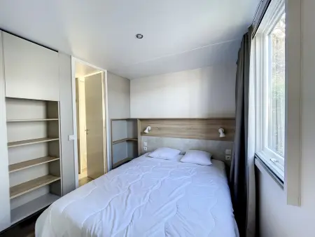 Mobil-home 3 chambres avec piscine chauffée, proche plage et commerces - Photo 7