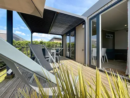 Mobil-home Grand Confort 4 pers, 2 chambres, 1 sdb, clim, terrasse & parking, à 200m de la plage - Photo 1