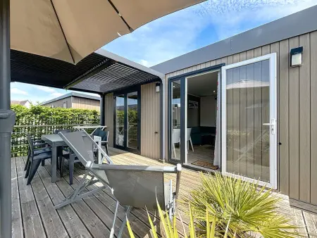 Mobil-home Grand Confort 4 pers, 2 chambres, 1 sdb, clim, terrasse & parking, à 200m de la plage - Photo 11