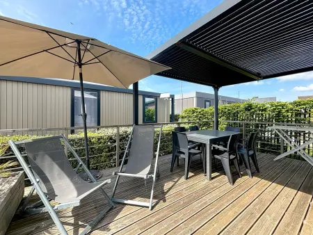 Mobil-home Grand Confort 4 pers, 2 chambres, 1 sdb, clim, terrasse & parking, à 200m de la plage - Photo 13