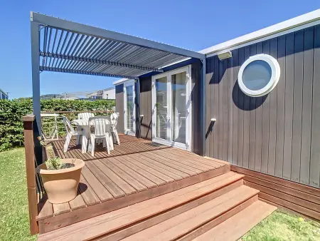 Mobil-home Grand Confort à 200m de la plage avec piscine chauffée, 4 pers, terrasse, parking - Photo 2