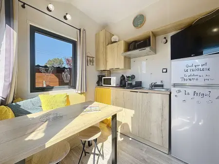 Tiny House 1 chambre, piscine chauffée, à 200 m de la plage, Jullouville - Photo 1